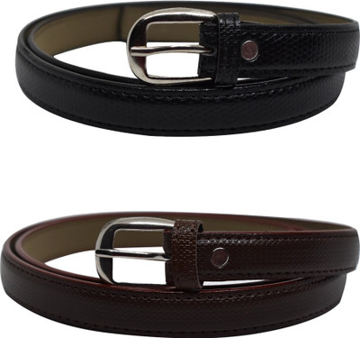 

Verceys Women Formal, Casual Black, Brown Texas Leatherite Belt