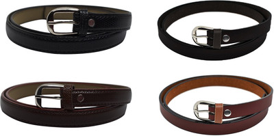 

style along Women Casual, Party, Formal, Evening Brown, Black Texas Leatherite Belt, Black;brown