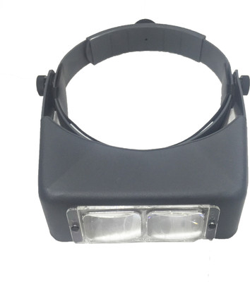 

Oscar Headband Magnifier, 3.5X Magnification Glass Lens Plate, 4" Focal Length Optical Opti Vision DA10 … Binoculars(4, Black)