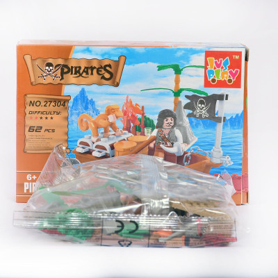

Jusplay Jusplay CONSTRUCTION PIRATE SET Brown Age 6+(Brown)