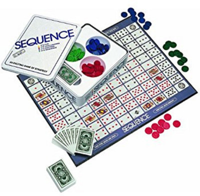 

Vortex Toys Awesome Family Card Board Game Sequence Board Game Board Game