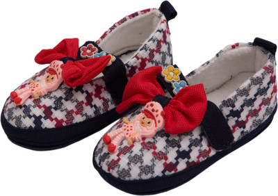 Kidofash BOOTIES-604 Booties(Toe to Heel Length - 13 cm Red)