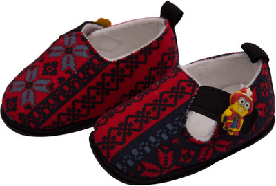 

Kidofash BOOTIES-603 Booties(Toe to Heel Length - 13 cm Red)