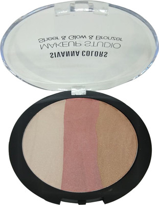 

Sivanna Colors Makeup Studio Sheer & Glow & Bronzer(Multi)