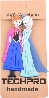 

Techpro Singlesided Frozen annd Elsa Key Chain(Multicolor)