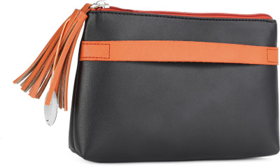 

St Holii Casual Black Clutch