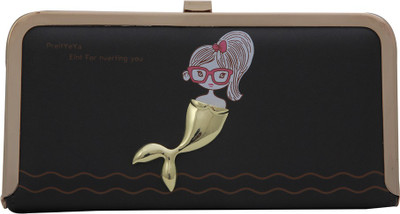 

Cidky Casual, Formal, Party Black Clutch