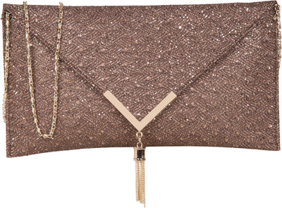ADISA Party Brown Clutch
