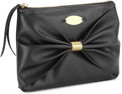 

St Holii Casual Black Clutch