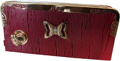 

Nifty Fashion Casual Maroon Clutch