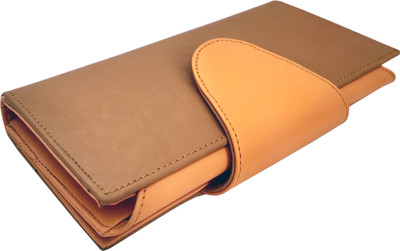 

Li Leane Casual Tan, Orange Clutch, Orange;tan