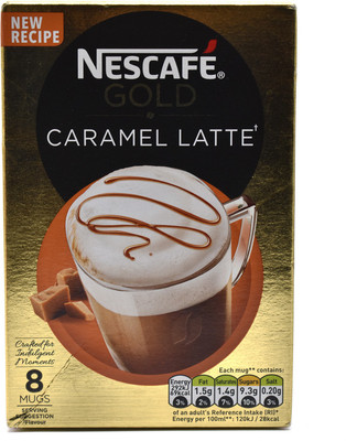 

Nescafe Gold Caramel Latte, 8 Mugs - 136g (8x17g) Instant Coffee(136 g)