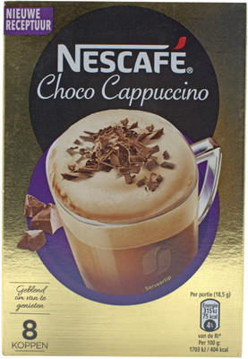 

Nescafe Gold Choco Cappuccino, 8 Mugs - 148g (8x18.5g) Instant Coffee(148 g)