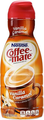 

Nestle Coffee-mate Liquid Coffee Creamer, Vanilla Caramel - 946ml (32oz) Instant Coffee(946 g)