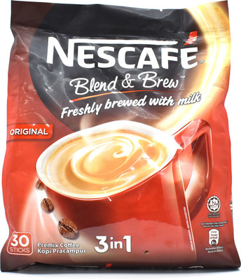 

Nescafe Original Blend & Brew 3in1 Premix Coffee,30 Sticks - 600g(30x20g) Instant Coffee(600 g)