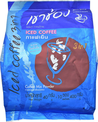 

Khao Shong Iced Coffee 3in1 Coffee Mix Powder - 400G (10x40g) Instant Coffee(400 g)