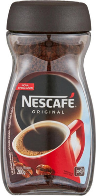 

Nescafe Original Nova Embalagem Soluble Coffee Granules - 200g Instant Coffee(200 g)