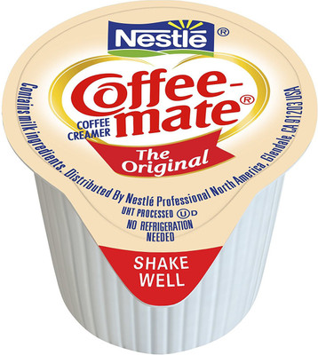 

Nestle Coffee-mate Liquid Coffee Creamer Singles, The Original, 180 Count - 1.98L Instant Coffee(1980 g)