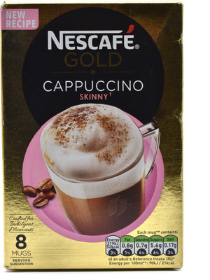

Nescafe Gold Cappuccino Skinny, 8 Mugs - 116g (8x14.5g) Instant Coffee(116 g)