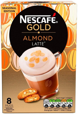

Nescafe Gold Almond Latte, 8 Mugs - 136g (8x17g) Instant Coffee(136 g)