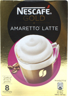 

Nescafe Gold Amaretto Latte, 8 Mugs - 140g (8x17.5g) Instant Coffee(140 g)