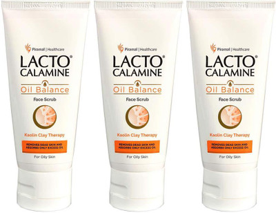 

lacto calamine Oil Balance Face Scrub 50grm(Set of 3)