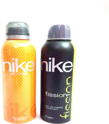 

Nike FISSION AND WOMAN Deodorant Spray - For Men & Women(400 ml, Pack of 2)