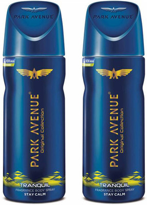 

Park Avenue Tranquil Deodorant Spray - For Men(300 ml, Pack of 2)