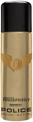 

Millionaire Police Deodorant Spray - For Men(200 ml)
