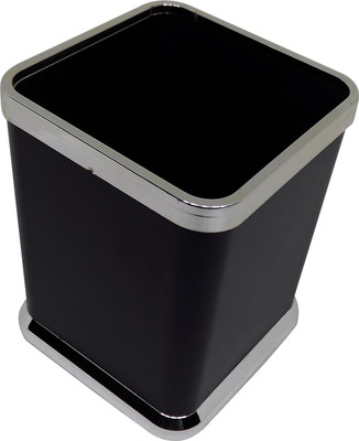 

Fully 1 Compartments Plastic Pen Stand(Black)
