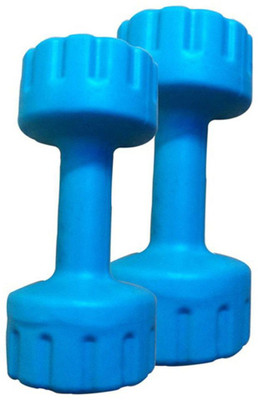

FITWEL PVC DUMBBELL 3KG (PAIR) Fixed Weight Dumbbell(6 kg), Blue