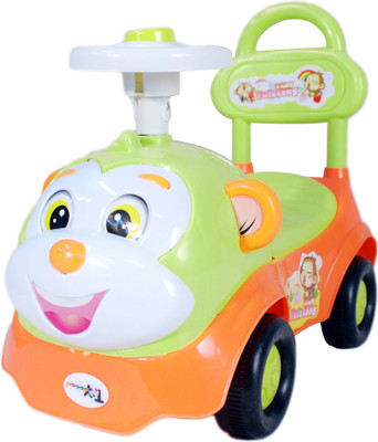

Toyhouse Smiley Toby Car Non Battery Operated Ride On(Green)