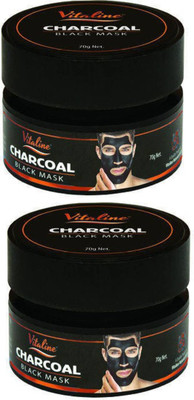 

vitaline CHARCOAL BLACK MASK FOR MEN(140 g)