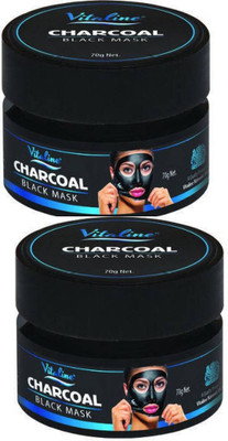 

vitaline CHARCOAL BLACK MASK FOR WOMEN 140g(140 ml)