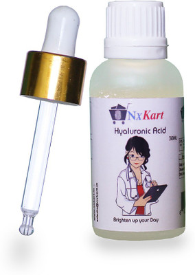 

NxKart Hyaluronic Acid Serum -Anti Aging Serum for Face, Anti Wrinkles, Fine Lines & More - For Youthful & Radiant Skin - With Vitamin C Serum and More- 30 ml(30 ml)
