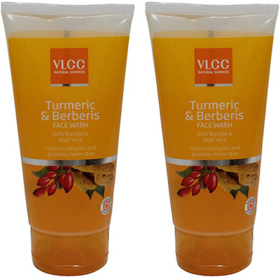 VLCC Turmeric & Berberis Pack of 2 Face Wash(150 ml)