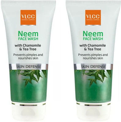 

VLCC Neem Pack of 2 Face Wash with Chamomile & Tea Tree Face Wash(100 ml)