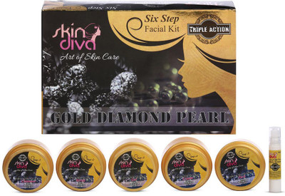 

Skin Diva Gold Diamond Pearl Triple Action Facial Kit 285 g