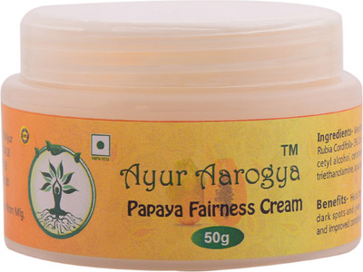 

AYUR AAROGYA PAPAYA FAIRNESS CREAM(50 g)