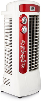 

BMS Lifestyle JTF-601 Big Tower Fan(Red, Pack of 1), Red;white