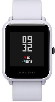 

Huami Amazfit Bip GPS Fitness Tacker Heart Rate IP68 Professional Waterproof Fitness Band(Black, Pack of 1), White cloud