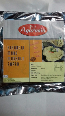 

agarasia Bikaneri Mung Massala Papad Masala Papad 400 g