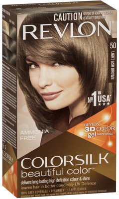 

Revlon Light Ash Brown No-50 Hair Color(Colorsilk Beautiful Hair Color)