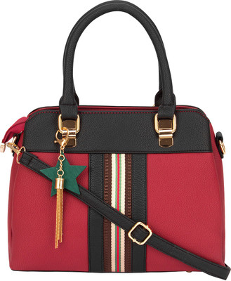 

TR Fashion Shoulder Bag(Red, Black), Black;red