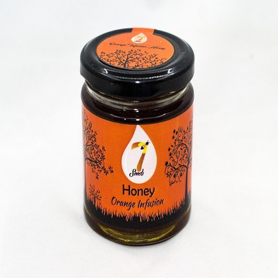 7 seeds Orange Infused Honey - 360 grm(360 g)