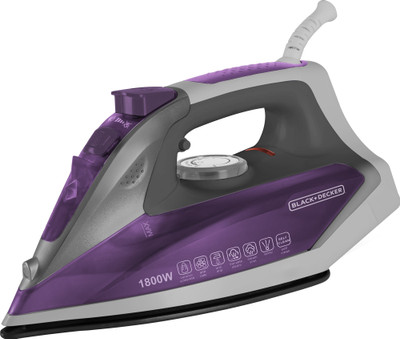 

Black & Decker BXIR1801IN Steam Iron(Purple)