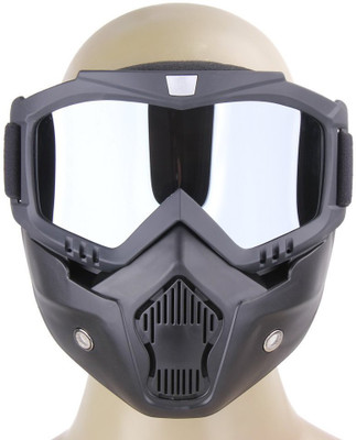 

Auto Hub Protective Bike Riding Face Mask, Face Shield Motorcycle Goggles Cycling, Gym & Fitness Kit