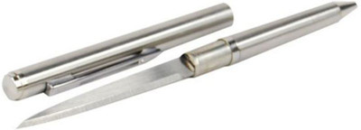 

Ovatic Pen Knife Fixed Blade Knife(Silver)