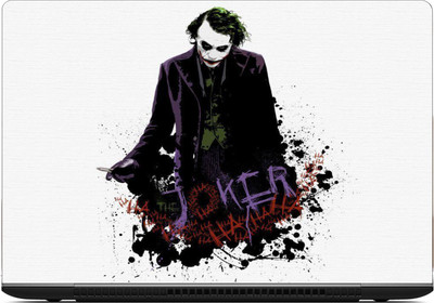 

Gallery 83 ® joker design laptop skin sticker wallpaer (15 inch x 10 inch) 2187 vinyl Laptop Decal 15.6