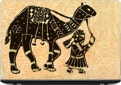 

Gallery 83 rajasthani camel art laptop skin sticker wallpaer (15 inch x 10 inch) 2009 vinyl Laptop Decal 15.6